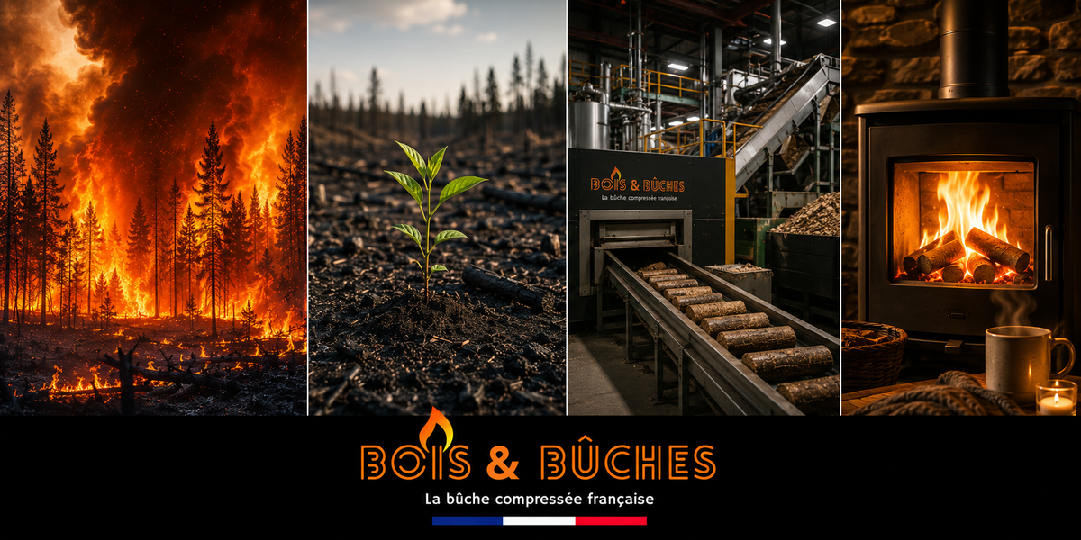 La forêt brûle, mais elle renaîtra de ses cendres